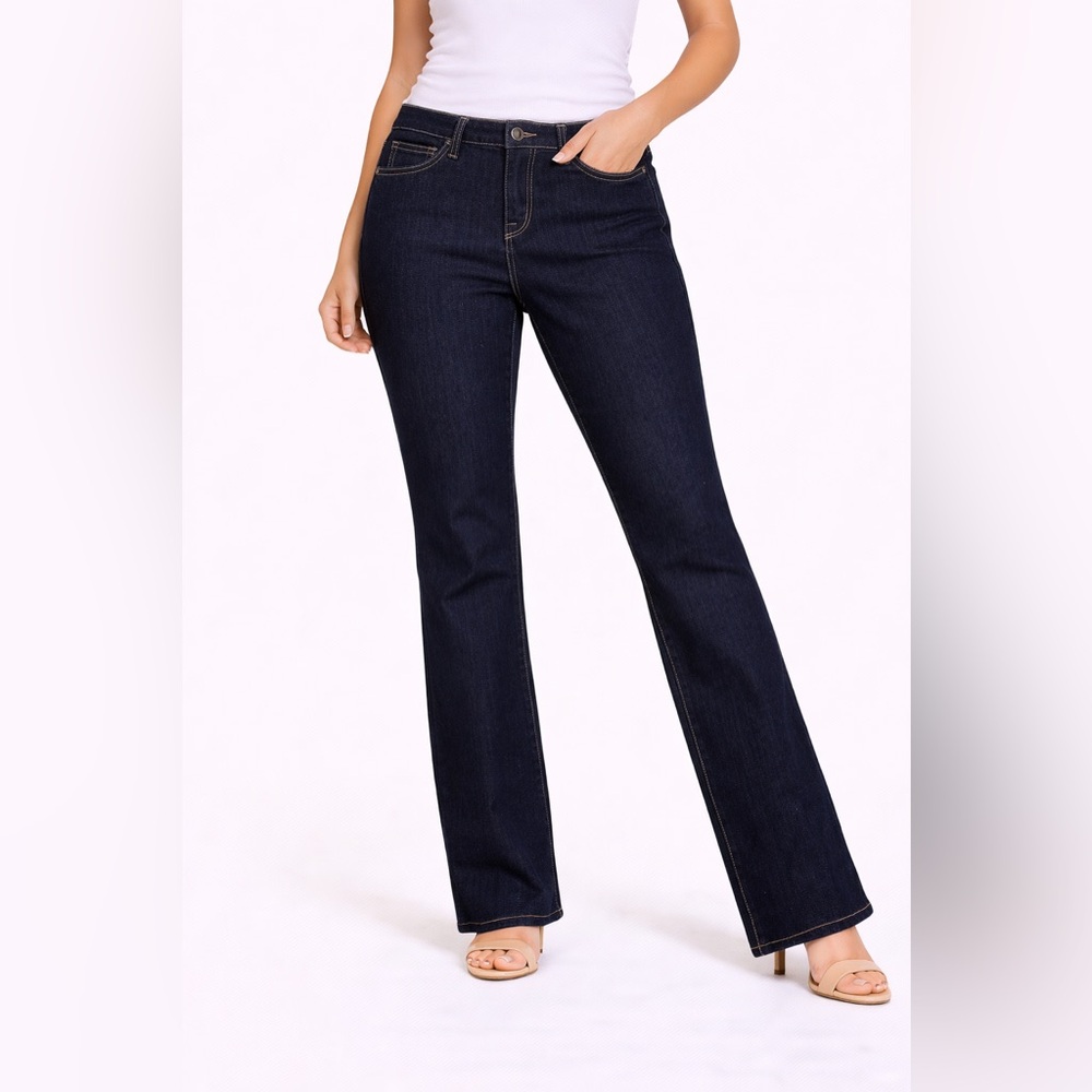 Joe's Jeans Dark Indigo Wide Leg Jeans